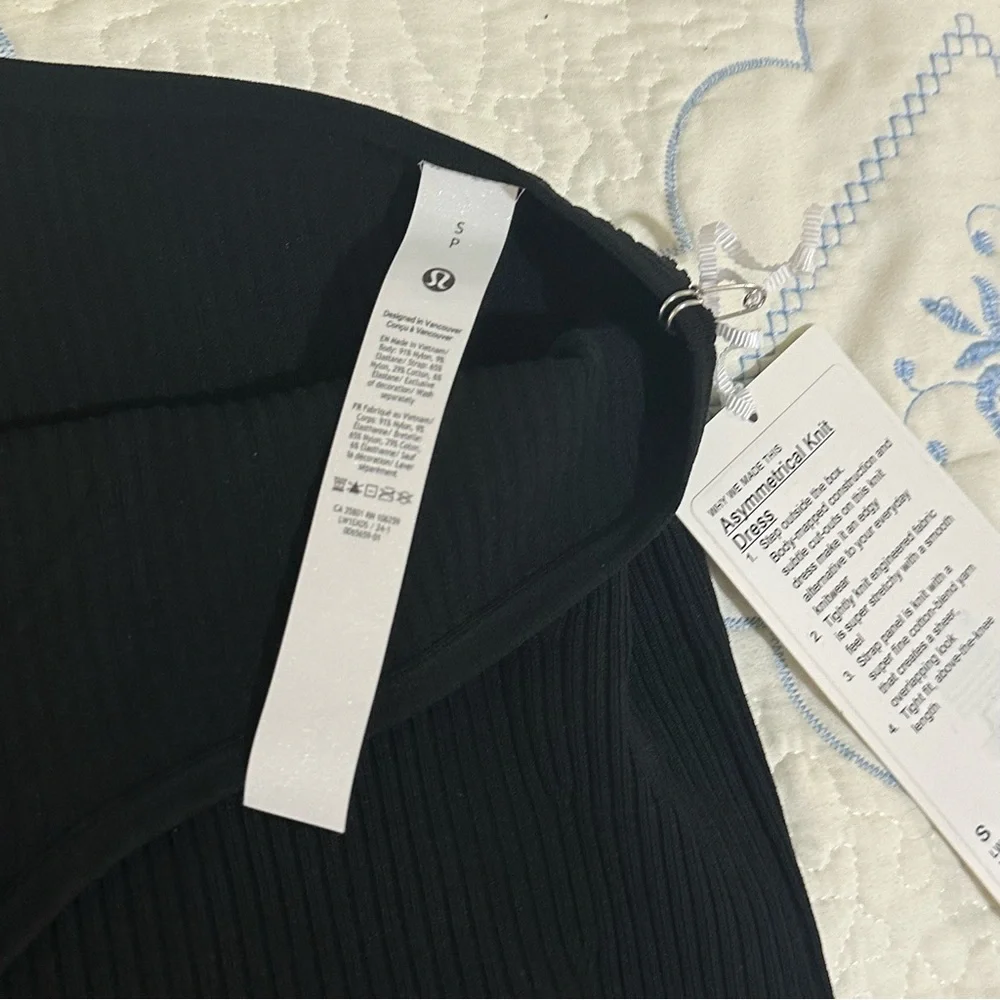 NWT Lululemon Asymmetrical Dress Sz Small